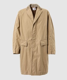 velvet collar chesterfield coat.