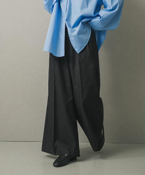 SENSE OF PLACE by URBAN RESEARCH（センスオブプレイスバイアーバンリサーチ）の「バギーチノパンツ（その他パンツ・レディース・ベージュ/ライトベージュ/ブラック・SMALL/MEDIUM）」の4枚目の写真