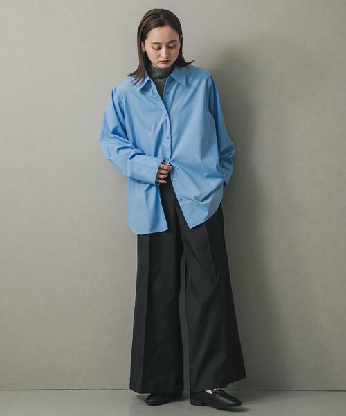 SENSE OF PLACE by URBAN RESEARCH（センスオブプレイスバイアーバンリサーチ）の「バギーチノパンツ（その他パンツ・レディース・ベージュ/ライトベージュ/ブラック・SMALL/MEDIUM）」の7枚目の写真