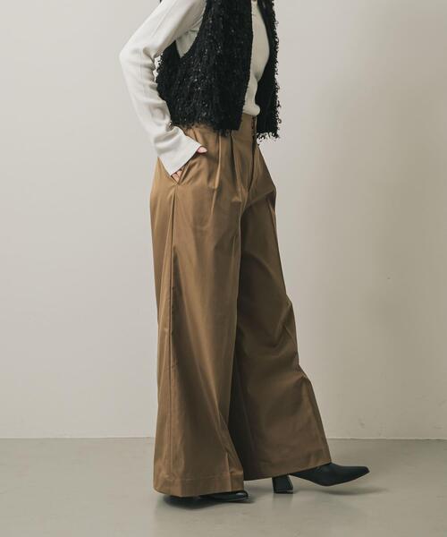 SENSE OF PLACE by URBAN RESEARCH（センスオブプレイスバイアーバンリサーチ）の「バギーチノパンツ（その他パンツ・レディース・ベージュ/ライトベージュ/ブラック・SMALL/MEDIUM）」の12枚目の写真