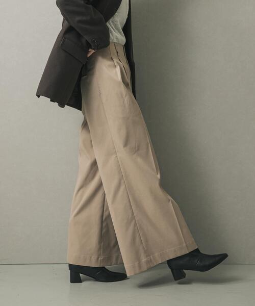 SENSE OF PLACE by URBAN RESEARCH（センスオブプレイスバイアーバンリサーチ）の「バギーチノパンツ（その他パンツ・レディース・ベージュ/ライトベージュ/ブラック・SMALL/MEDIUM）」の18枚目の写真
