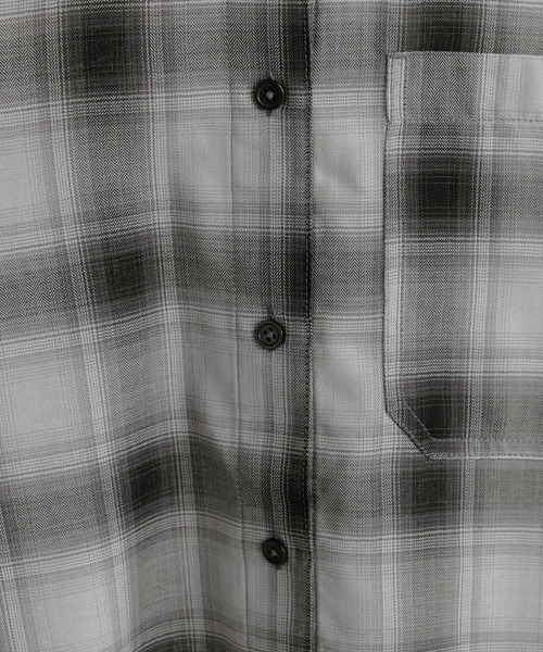 studio CLIP（スタディオクリップ）の「オンブレチェックオーバーサイズシャツ（シャツ/ブラウス・レディース・その他2/その他3/その他1/その他4/その他5・FREE）」の6枚目の写真