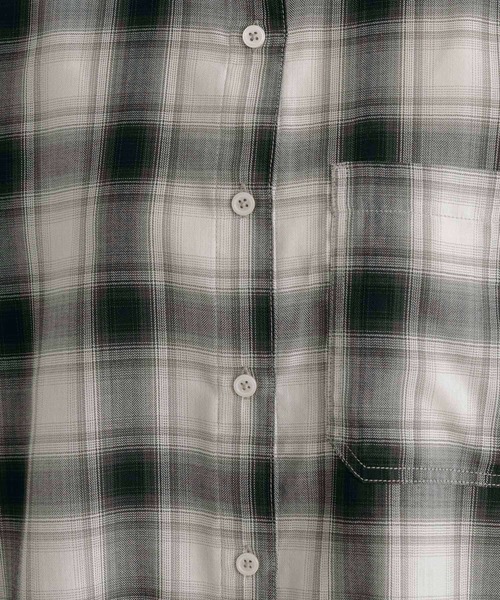 studio CLIP（スタディオクリップ）の「オンブレチェックオーバーサイズシャツ（シャツ/ブラウス・レディース・その他2/その他3/その他1/その他4/その他5・FREE）」の9枚目の写真