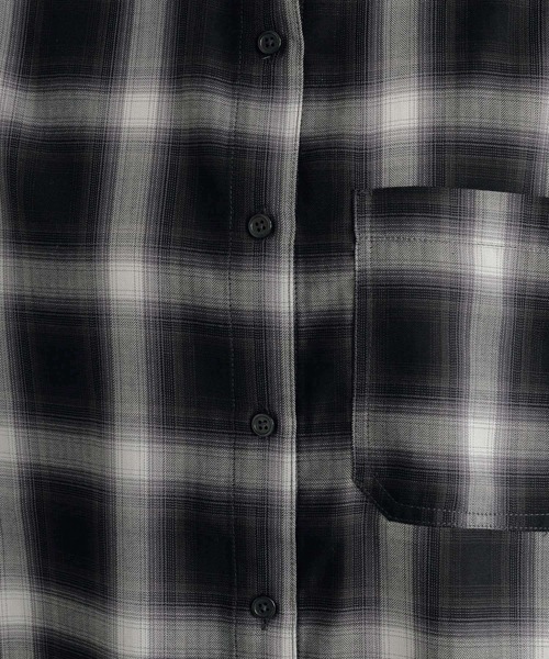 studio CLIP（スタディオクリップ）の「オンブレチェックオーバーサイズシャツ（シャツ/ブラウス・レディース・その他2/その他3/その他1/その他4/その他5・FREE）」の8枚目の写真