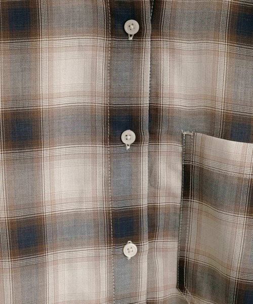 studio CLIP（スタディオクリップ）の「オンブレチェックオーバーサイズシャツ（シャツ/ブラウス・レディース・その他2/その他3/その他1/その他4/その他5・FREE）」の7枚目の写真