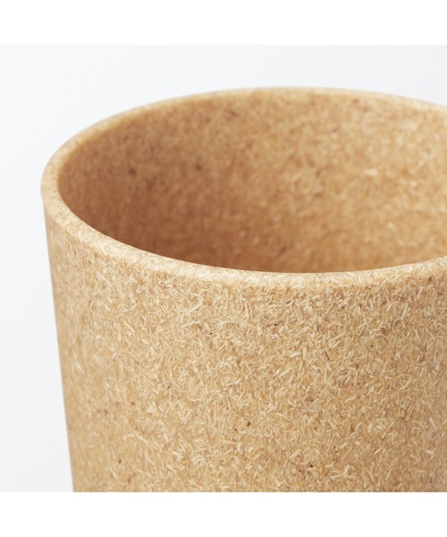 無印良品(ムジルシリョウヒン)の「レンジで使える ヤシの端材を使った カップ 2個組(食器・メンズ・ナチュラル・FREE)」の4枚目の写真