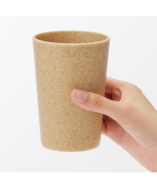 無印良品(ムジルシリョウヒン)の「レンジで使える ヤシの端材を使った カップ 2個組(食器・メンズ・ナチュラル・FREE)」の5枚目の写真
