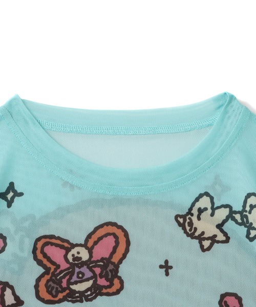 atmos pink（アトモスピンク）の「MARIA SAKURAI x atmos pink See-Through LS T-shirt / マリア サクライ アトモス ピンク シースルー LS T-シャツ 【SP】（Tシャツ/カットソー・レディース・ブラウン/ベージュ/サックスブルー・FREE）」の15枚目の写真