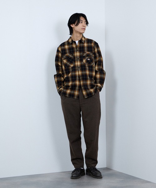 Dickies(ディッキーズ)の「Dickies ウール混イージーパンツ(その他パンツ・メンズ・チャコールグレー/ブラウン・L/XL/M/S)」の9枚目の写真