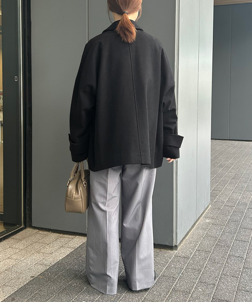 Traditional Weatherwear（トラディショナルウェザーウェア）の「TRADITIONAL WEATHERWEAR SLOBE別注 MALTON SHORT L252KGFC00513ML（その他アウター・レディース・ブラック・34/36）」の17枚目の写真