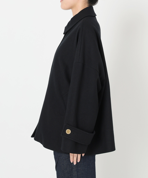 Traditional Weatherwear（トラディショナルウェザーウェア）の「TRADITIONAL WEATHERWEAR SLOBE別注 MALTON SHORT L252KGFC00513ML（その他アウター・レディース・ブラック・34/36）」の15枚目の写真