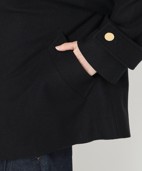 Traditional Weatherwear（トラディショナルウェザーウェア）の「TRADITIONAL WEATHERWEAR SLOBE別注 MALTON SHORT L252KGFC00513ML（その他アウター・レディース・ブラック・34/36）」の10枚目の写真