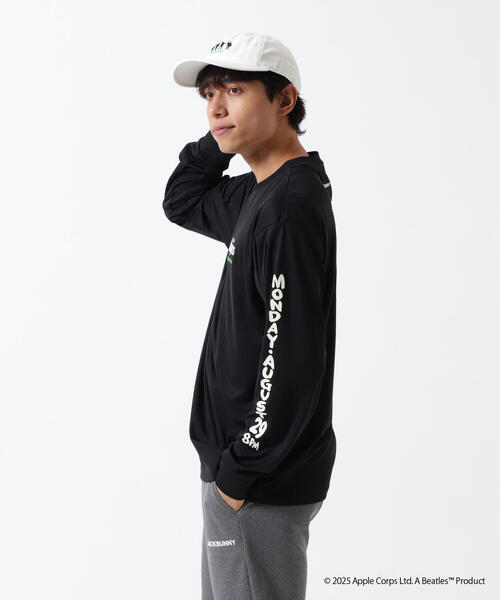 Jack Bunny!!（ジャックバニー）の「【Jack Bunny!!】【The BEATLES ×Jack Bunny!!】Pe天竺長袖Tシャツ（Tシャツ/カットソー・メンズ・ブラック・MEDIUM/X-LARGE/LARGE）」の13枚目の写真
