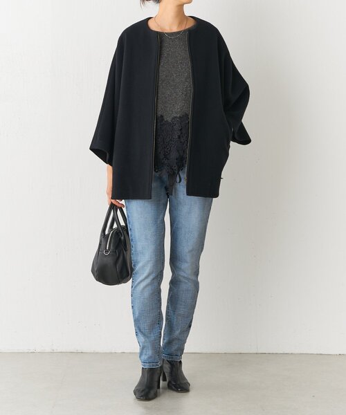 裾レースニット（ニット/セーター）｜BEARDSLEY（ビアズリー）の