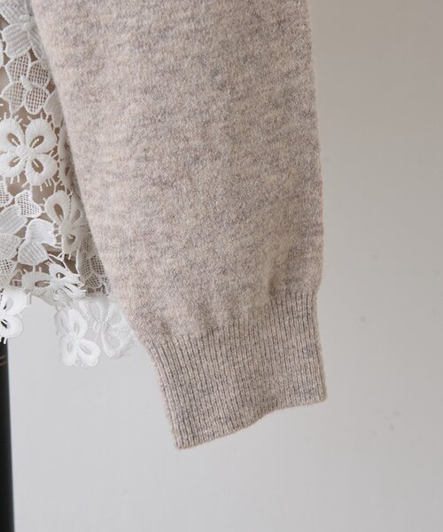 裾レースニット（ニット/セーター）｜BEARDSLEY（ビアズリー）の