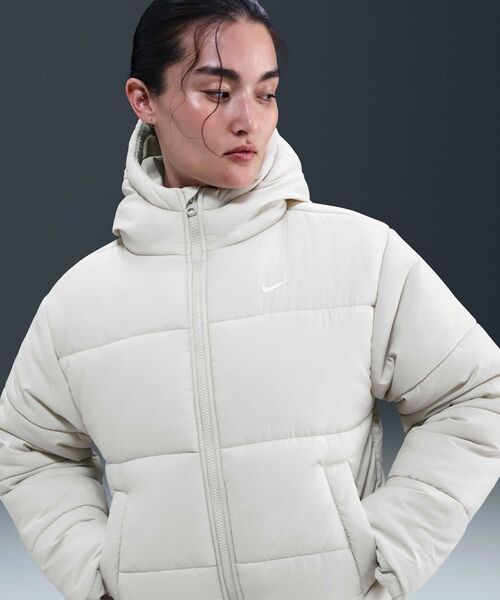 Nike ダウンジャケット ホワイト/グレー 週末値下げ Nike ダウンジャケット ホワイト・グレー迷彩｜Yahoo