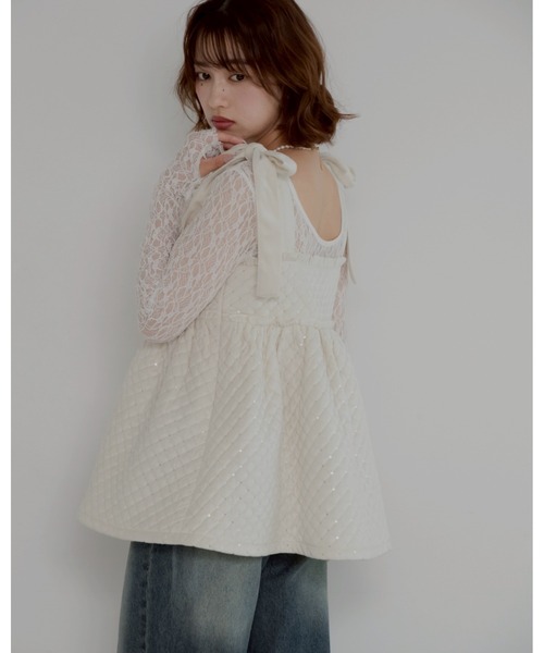 jumelle（ジュメロ）の「mia volume bustier（その他トップス・レディース・アイボリー・FREE）」の7枚目の写真