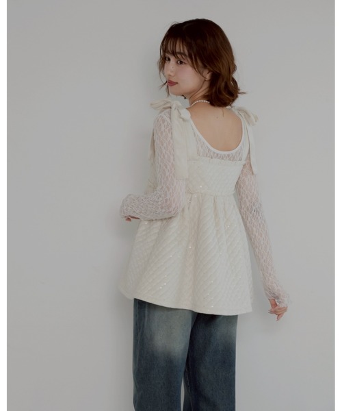 jumelle（ジュメロ）の「mia volume bustier（その他トップス・レディース・アイボリー・FREE）」の8枚目の写真