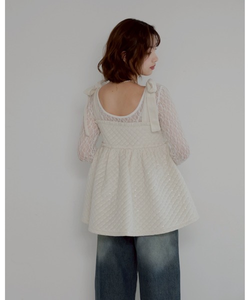 jumelle（ジュメロ）の「mia volume bustier（その他トップス・レディース・アイボリー・FREE）」の10枚目の写真