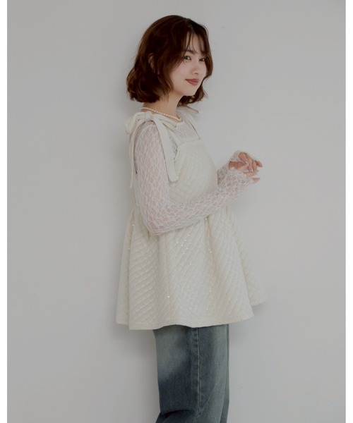 jumelle（ジュメロ）の「mia volume bustier（その他トップス・レディース・アイボリー・FREE）」の11枚目の写真