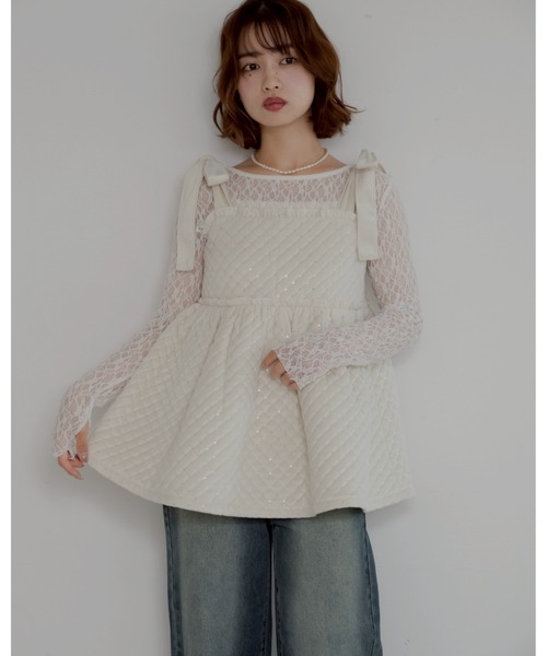 jumelle（ジュメロ）の「mia volume bustier（その他トップス・レディース・アイボリー・FREE）」の15枚目の写真