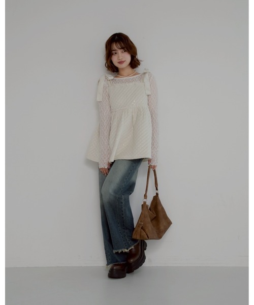 jumelle（ジュメロ）の「mia volume bustier（その他トップス・レディース・アイボリー・FREE）」の18枚目の写真