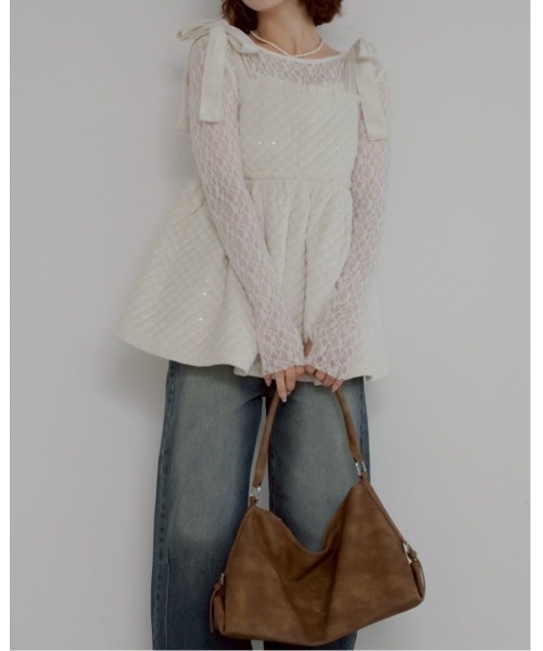 jumelle（ジュメロ）の「mia volume bustier（その他トップス・レディース・アイボリー・FREE）」の22枚目の写真