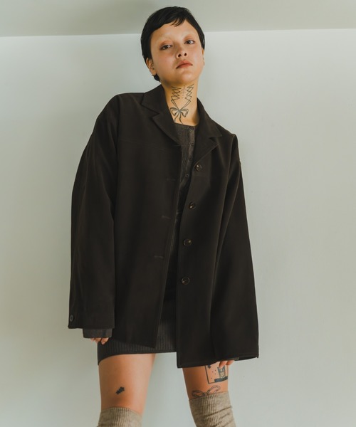 Suede Touch Middle Jacket（その他アウター）｜lit（リット）の
