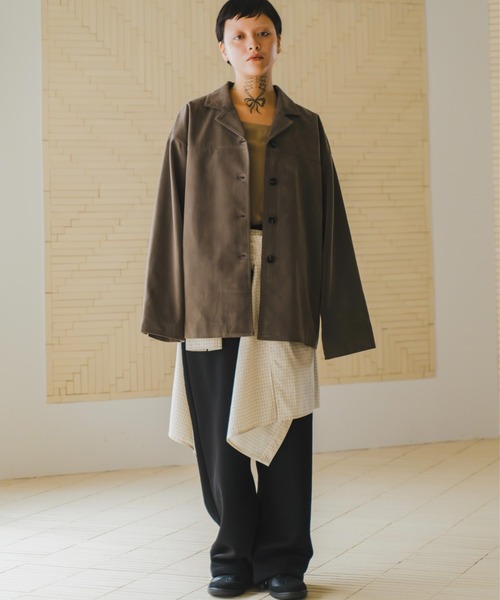 Suede Touch Middle Jacket（その他アウター）｜lit（リット）の