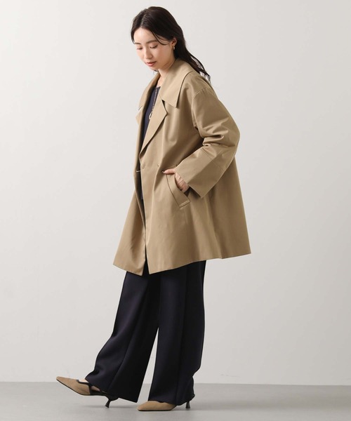 Acuta（アクータ）の「ダンボールスクエアネックカットソー（Tシャツ/カットソー・レディース・アイボリー/ネイビー・FREE）」の22枚目の写真