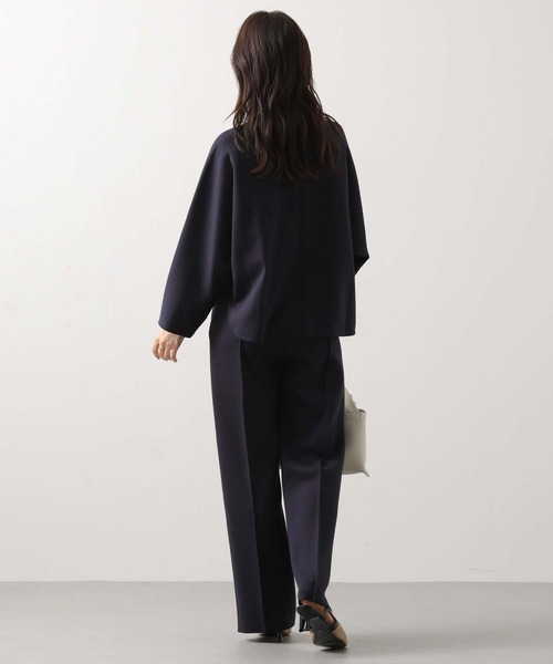 Acuta（アクータ）の「ダンボールスクエアネックカットソー（Tシャツ/カットソー・レディース・アイボリー/ネイビー・FREE）」の18枚目の写真