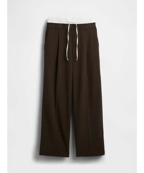 GAP(ギャップ)の「ミッドライズ ダブルウエストパンツ(その他パンツ・レディース・ブラック/ブラウン・XS/S/M/L/XXS)」の4枚目の写真