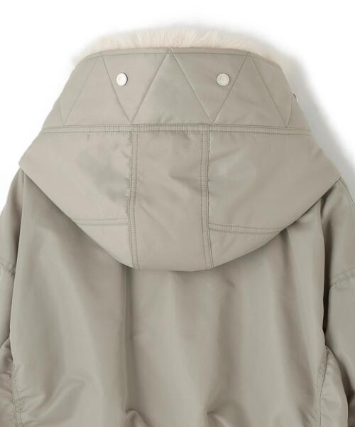 upperhights（アッパーハイツ）の「【upper hights / アッパーハイツ】ＴＨＥ　Ｕ－２　ＨＯＯＤＩＥ（ブルゾン・レディース・グレー・1）」の8枚目の写真