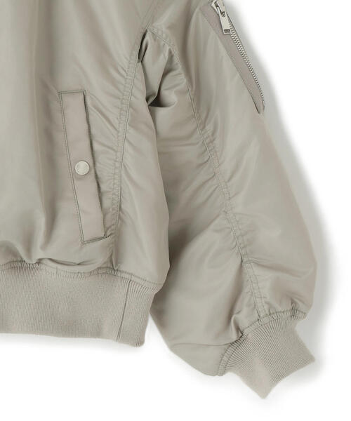 upperhights（アッパーハイツ）の「【upper hights / アッパーハイツ】ＴＨＥ　Ｕ－２　ＨＯＯＤＩＥ（ブルゾン・レディース・グレー・1）」の10枚目の写真