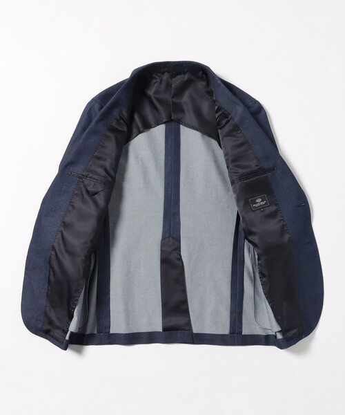 BEAMS HEART(ビームスハート)の「ストレッチデニム 2ボタン ジャケット(セットアップ対応)(テーラードジャケット・メンズ・ブルー系その他3/インディゴブルー・X-LARGE/SMALL/LARGE/MEDIUM)」の14枚目の写真