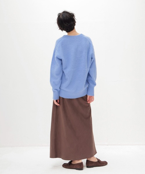 セール】fox cashmere vneck pullover(フォックスカシミヤVネックプル セール】fox cashmere vneck pullover(フォックスカシミヤVネックプル