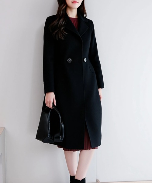 セール】ウールミドル丈コート（その他アウター）｜cammie（キャミー