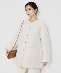 UNTITLED | 【 TRADITIONAL WEATHERWEAR 】アークリー Aライン ミドルコート(ノーカラーコート)