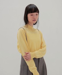 basolan wool V highneck pullover(バソランウールVハイネックプルオーバー)