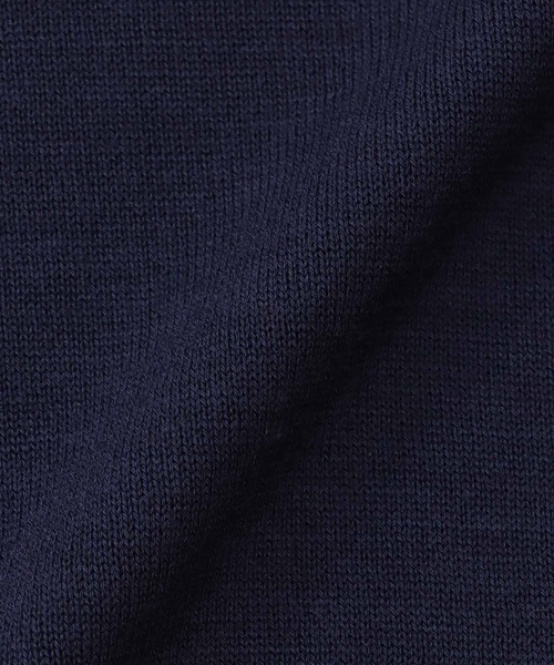 DRESSLAVE(ドレスレイブ)の「basolan wool V highneck pullover(バソランウールVハイネックプルオーバー)(ニット/セーター・レディース・ネイビー/イエロー・38)」の20枚目の写真
