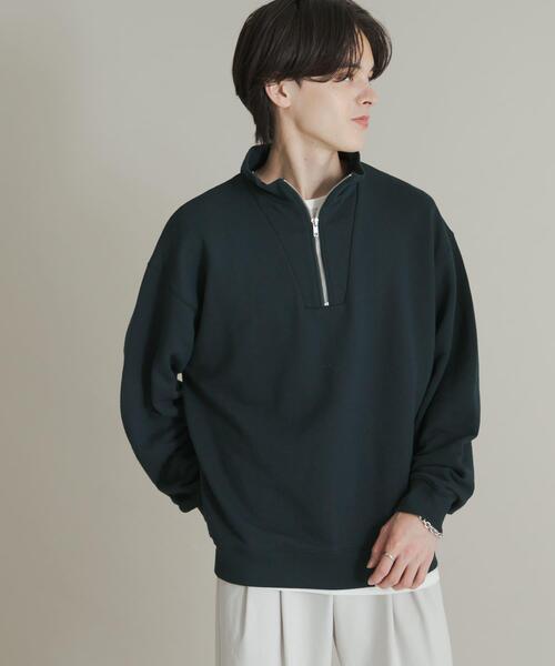 一部WEB限定カラー』ハーフジップロングスリーブスウェット
