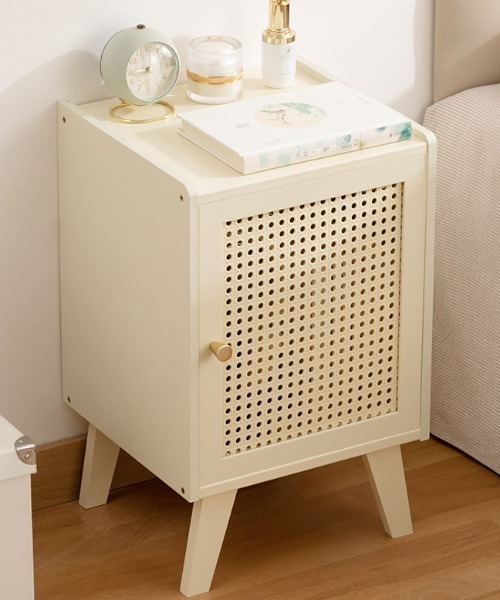 Made in I(メイドインアイ)の「ラタン調サイドキャビネット(家具・レディース・ベージュ/アイボリー・FREE)」の10枚目の写真