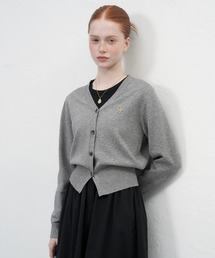 GENERAL IDEA | GNRL essential cardigan ロゴ入りスタンダード長袖カーディガン(カーディガン/ボレロ)