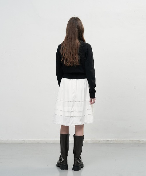 【GENERAL IDEA】ロゴ入りスタンダード長袖カーディガン / GNRL ESSENTIAL CARDIGAN(カーディガン/ボレロ)|GENERAL IDEA(ジェネラルアイデア)