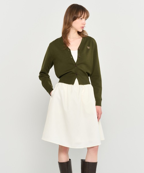 【GENERAL IDEA】ロゴ入りスタンダード長袖カーディガン / GNRL ESSENTIAL CARDIGAN(カーディガン/ボレロ)|GENERAL IDEA(ジェネラルアイデア)