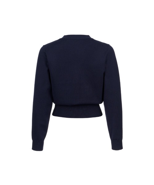 【GENERAL IDEA】ロゴ入りスタンダード長袖カーディガン / GNRL ESSENTIAL CARDIGAN(カーディガン/ボレロ)|GENERAL IDEA(ジェネラルアイデア)