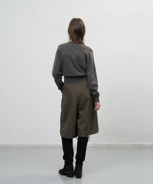 【GENERAL IDEA】ロゴ入りスタンダード長袖カーディガン / GNRL ESSENTIAL CARDIGAN(カーディガン/ボレロ)|GENERAL IDEA(ジェネラルアイデア)