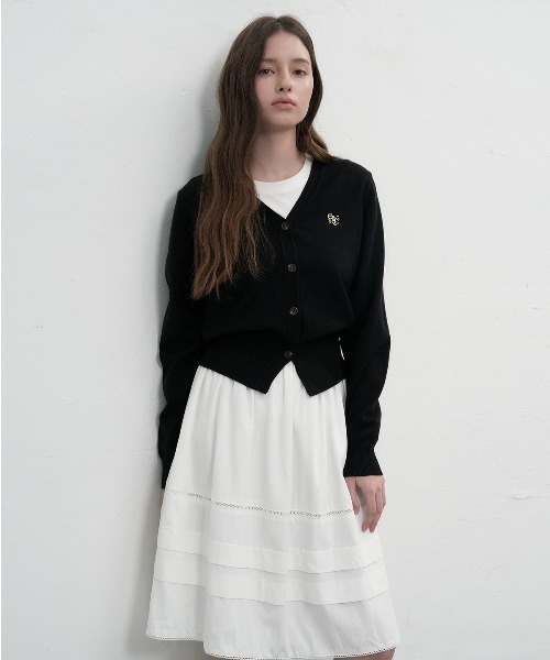 【GENERAL IDEA】ロゴ入りスタンダード長袖カーディガン / GNRL ESSENTIAL CARDIGAN(カーディガン/ボレロ)|GENERAL IDEA(ジェネラルアイデア)