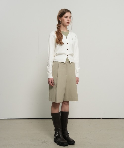 【GENERAL IDEA】ロゴ入りスタンダード長袖カーディガン / GNRL ESSENTIAL CARDIGAN(カーディガン/ボレロ)|GENERAL IDEA(ジェネラルアイデア)