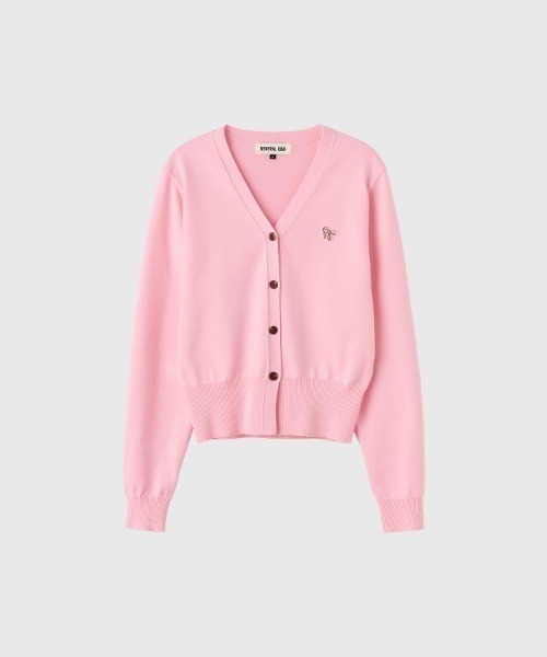 【GENERAL IDEA】ロゴ入りスタンダード長袖カーディガン / GNRL ESSENTIAL CARDIGAN(カーディガン/ボレロ)|GENERAL IDEA(ジェネラルアイデア)